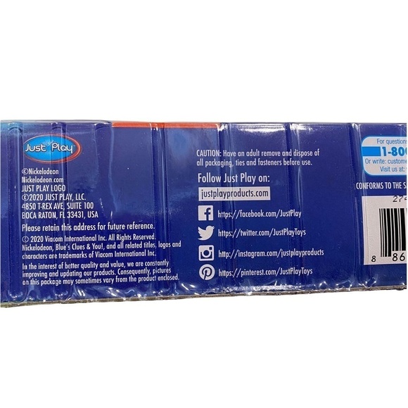 Nickelodeon Blue’s Clues Collectible Figure Set 3+ years - Picture 5 of 5